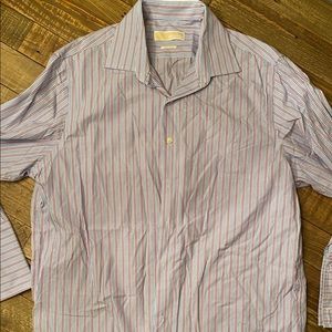 Michael Kors Mens 16.5 inch Button Up